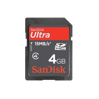 Sandisk Sdsdh-004g-u46 Sdhc Ultra 4gb 15mbs